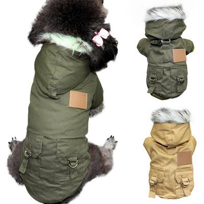 Dog Clothes Winter Puppy Pet Dog Coat Jacket for Small Medium Dogs Thicken Warm Chihuahua Yorkies Hoodie Pets Clothing