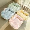 Monster Pet Bed Furniture Warm Wool Square Dog Nest Cat Nest Sleeping Mat Soft Cushion Small Animal Sofa Pet Supplies