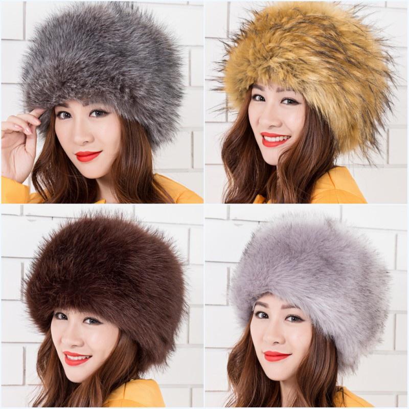 Luxurious 2018 Ladies Winter Hat Featuring Premium Quality Imitation Fur For Ultimate Warmth