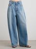 [Miesloe] High-Form Cocoon Denim MWFP261030 Women's BLU 0