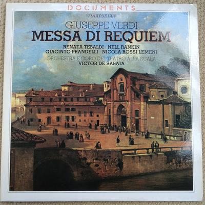 Δίσκος LP GIUSEPPE VERDI, RENATA TEBALDI, VIC - Messa Di Requiem DOC32 Έγγραφα, Foni 1982 Ιταλία Κλασική Μεταχειρισμένος