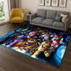 Tapete Cartoon 3D F-FNAF para Quarto Sala Sofá Capacho Decoração de Casa, Tapete para Área de Jogos Infantil Antiderrapante Presente de Natal
