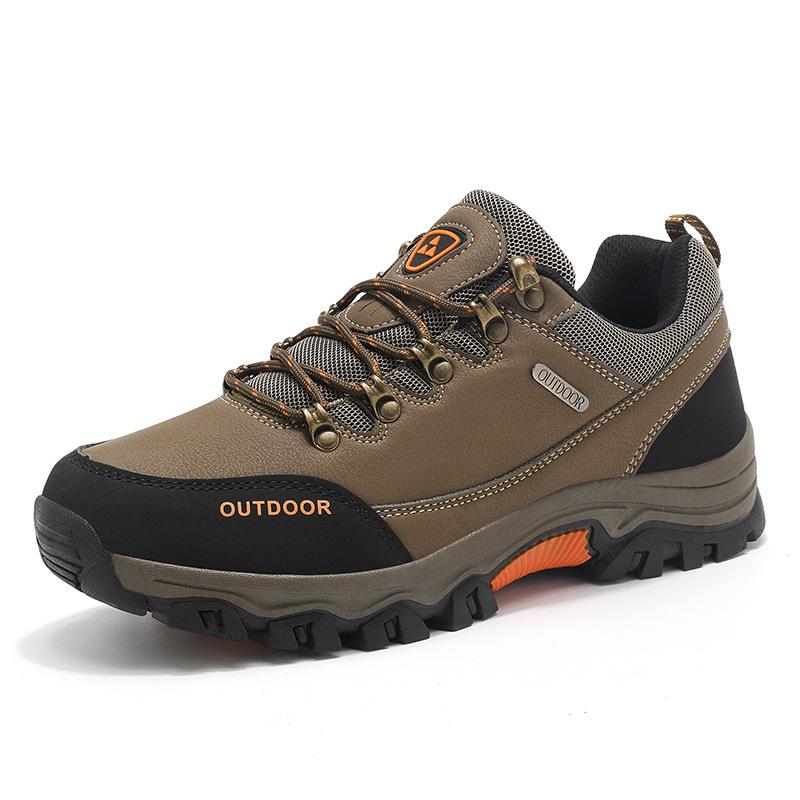Outdoor hiking shoes low-top casual wear-resistant sports shoes hiking off-road shoes large size men's shoes