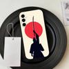 Japanischer Bushido Samurai Japan Handyhülle Für Samsung Galaxy A73,A72,A71,A70,A53,A52,A51,Andere Weiche Schwarze Hülle