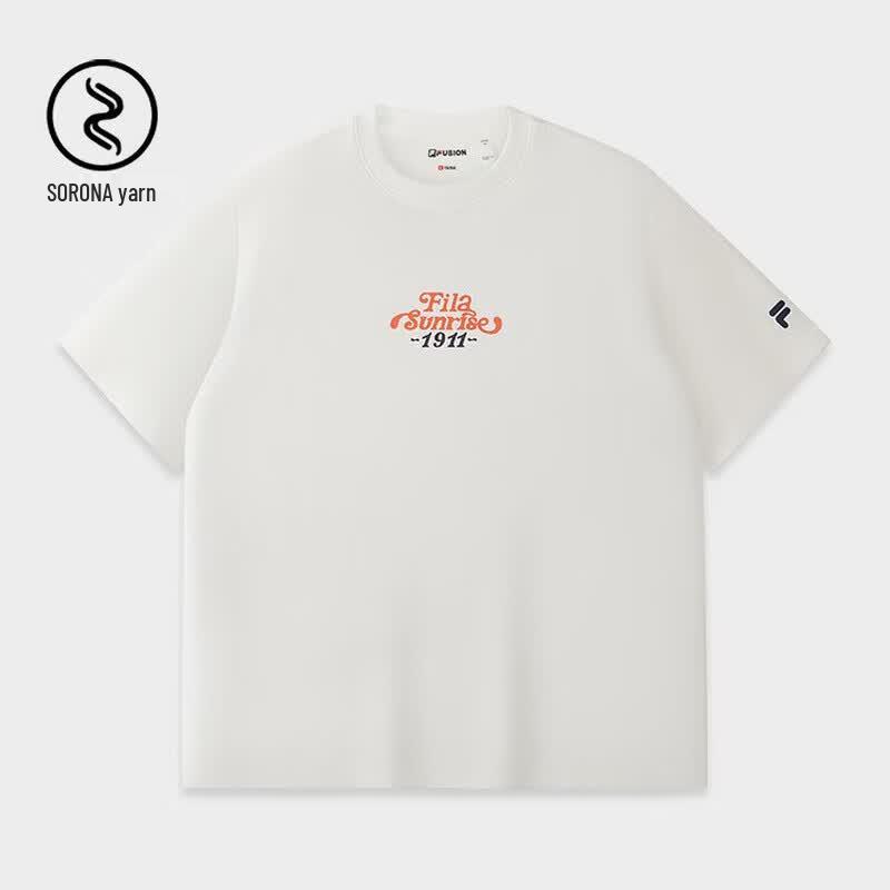 Мужская свободная вязаная футболка FILA FUSION M