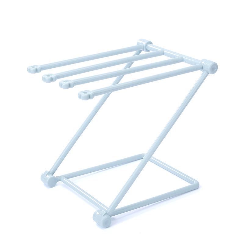 J207 Folding Kitchen Dishcloth and Cup Drain Rack