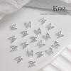 Nail Alloy Light Luxury Three-dimensional Butterfly Nail Accessories