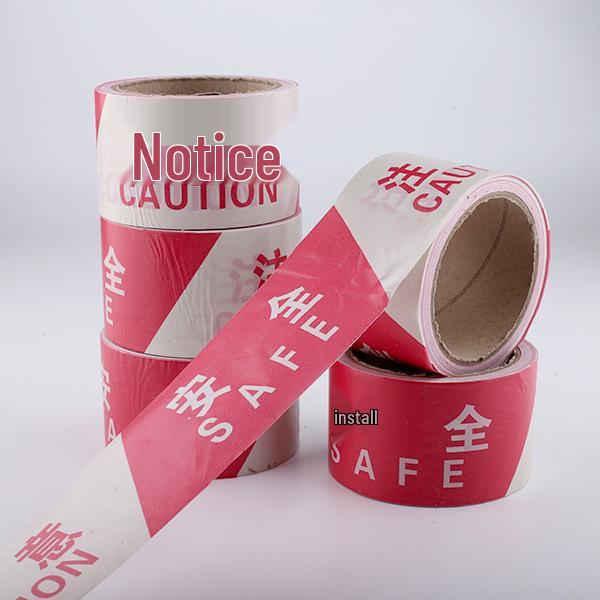 100m/50m Red & White Safety Guardrail Disposable Warning Line