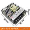 LRS Power Supply Transformer 220V to 24V/12V/5V DC, 50-600W.
