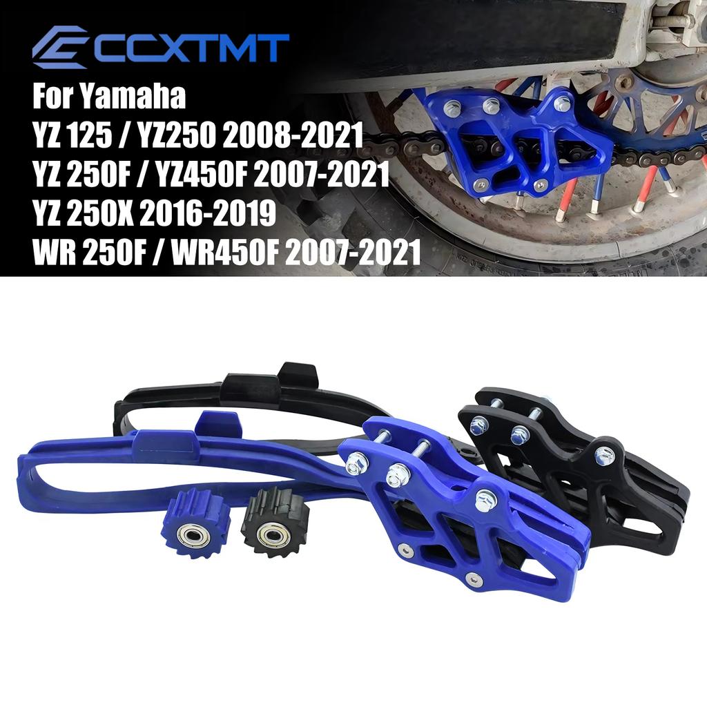Guida Catenaccio Paracatena Braccio Oscillante Rullino Inferiore Guida Catena Per Yamaha YZ250F WR250F WR450F YZ450F 2007-2021 YZ125 YZ250
