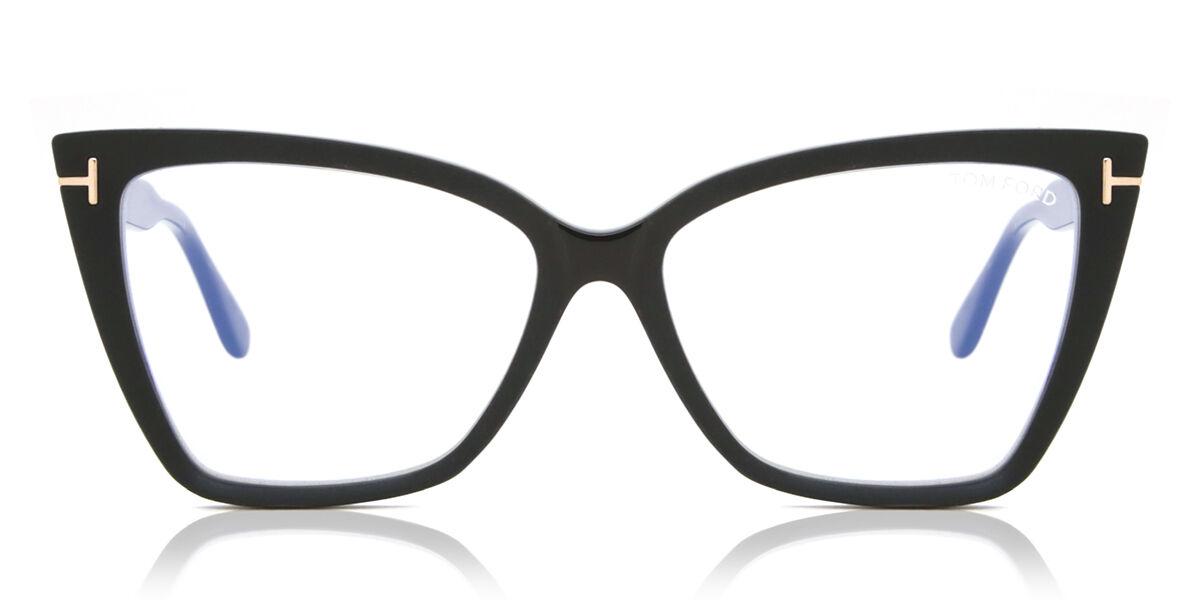 

Жіночі окуляри Tom Ford Ft5844 B із захистом від синього світла 005 Matte Black/55