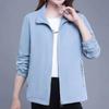 Women's Double-Layer Loose Slimming Casual Jacket - Korean Style Versatile Short Jacket for Spring and Autumn 2025.