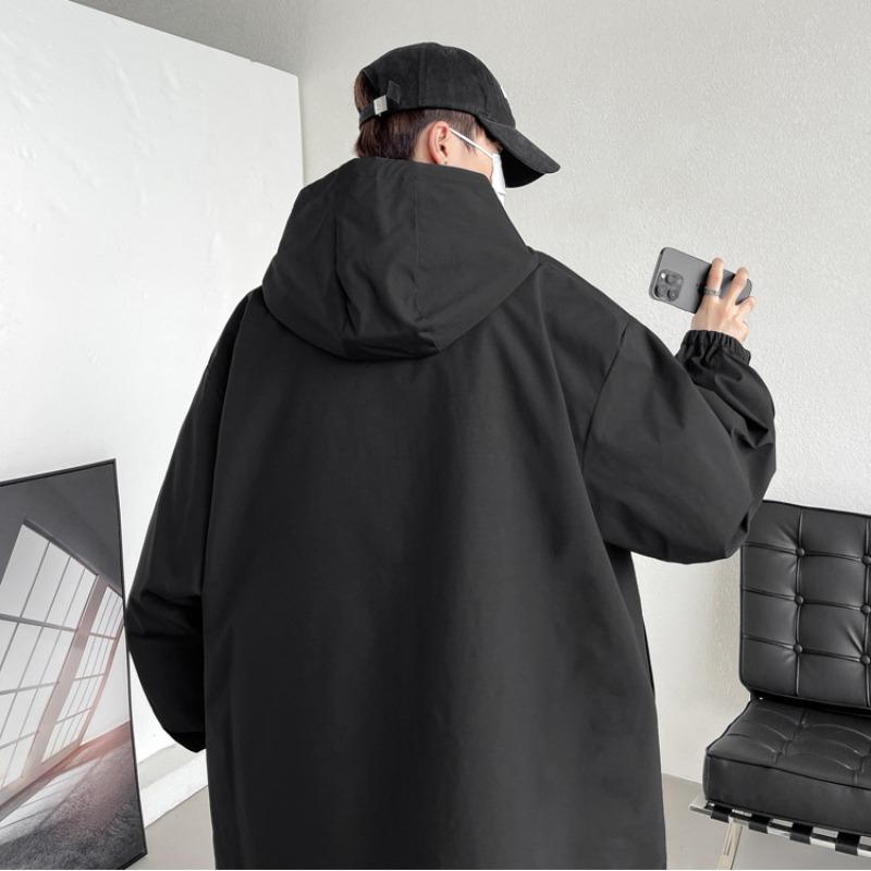 Spring and Autumn Men's New Outdoor Hooded Work Jacket