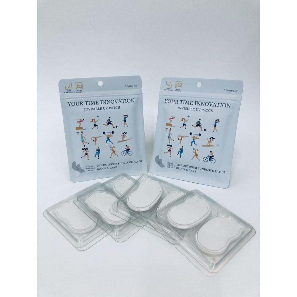 Your Time Innovation Patch Transparent Solaire Bloquant les UV Patch Bloquant les UV Patch de Golf, 20 pièces