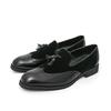 Men brogues Loafers Formal Business Flats Slip on Shoes Wedding Dress Prom Black Shoes Large Size