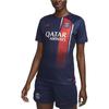 Nike Dri-FIT Soccer Jersey With Letter Print and Crew Neck Women Tops Blue DX2735-411