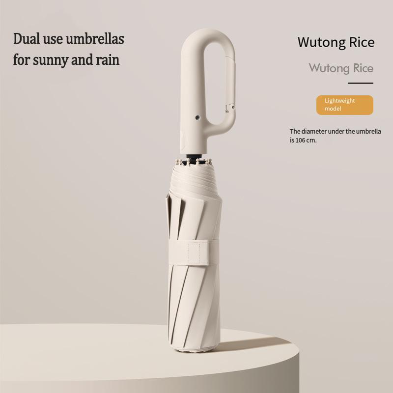 2025 Automatic Umbrella Double Umbrella 125 Cm Wind-Resistant Rainproof Reverse Umbrella Carabiner Easy To Carry Compact Design