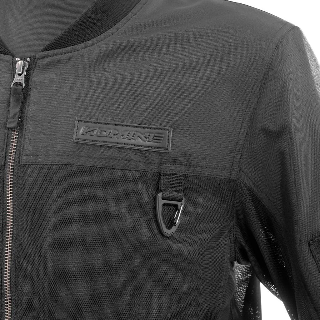 2025 Model Enigma Light Air Force Mesh Jacket for Motorcycles CE Standard Protector Mesh Olive 2XL [KOMINE] JK-174 Spring/Summer