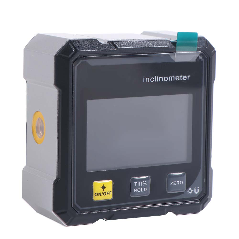Four Sided Display Angle Gauge Magnetic Suction Accurate Angle Gauge Compact Digital Display Tilt Angle Box