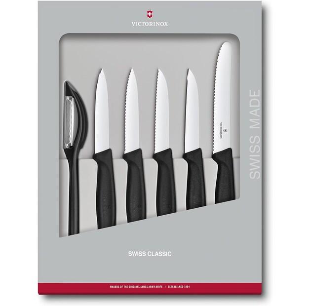 Kitchen Utensils Victorinox Swiss Classic, 6 Items, Black (6.7113.6G)