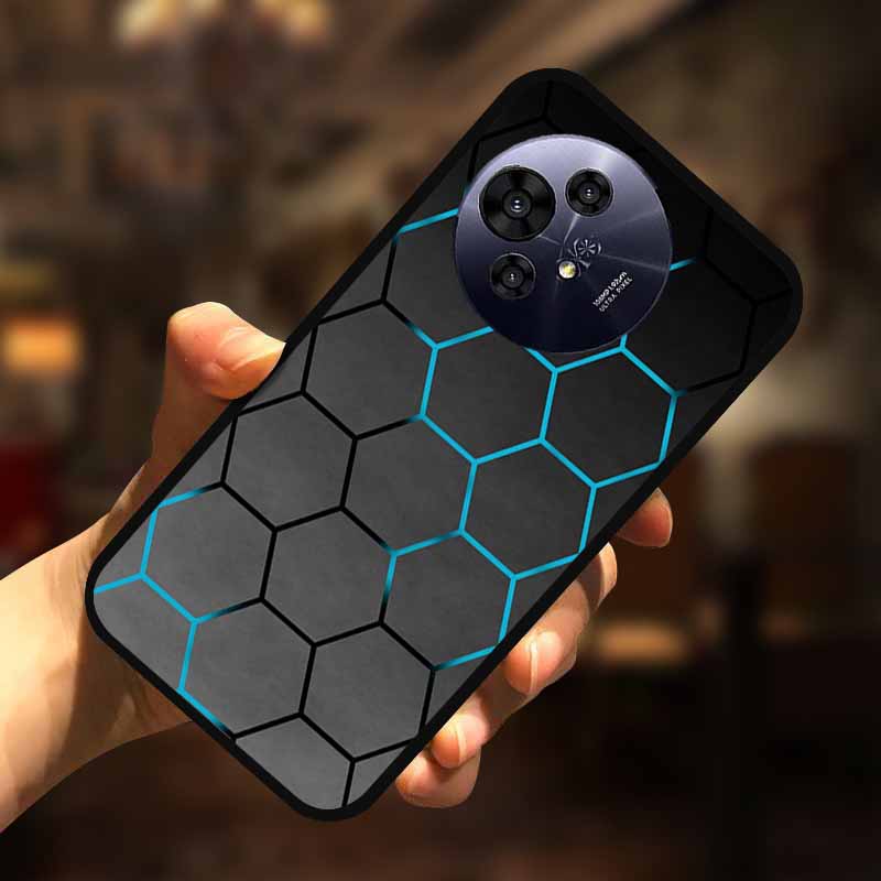 Per Custodia TCL 50 Nxtpaper 5G Lusso Moda Morbido TPU Protettivo Silicone Custodia per Telefono per TCL 50 Pro Nxtpaper 5G Cover Posteriori Coque