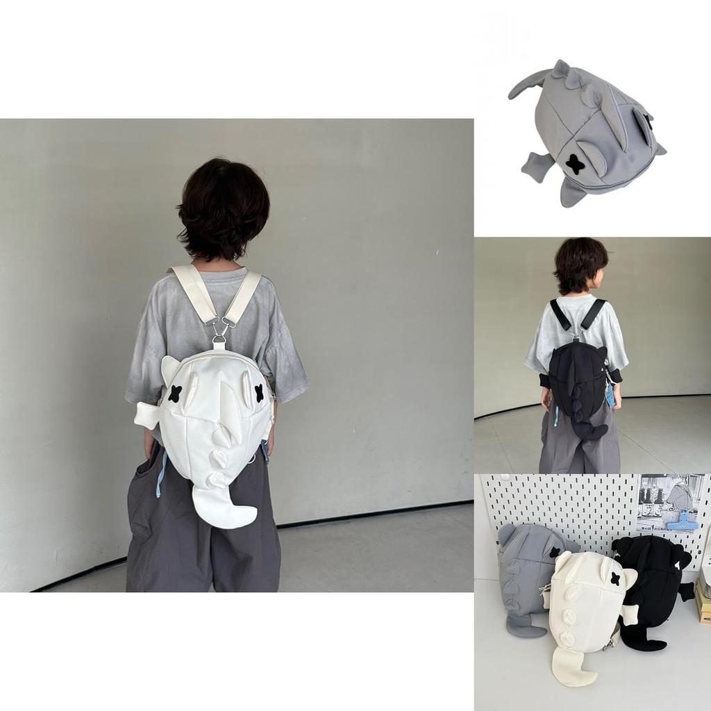 Shark Childrens Backpack Cute Double Shoulder Bag For Kindergarten And School Use
