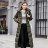 New Fashion Long Coat Slim Women's Hooded Long-sleeved Warm Cotton-padded Clothes Women's Coat Tide