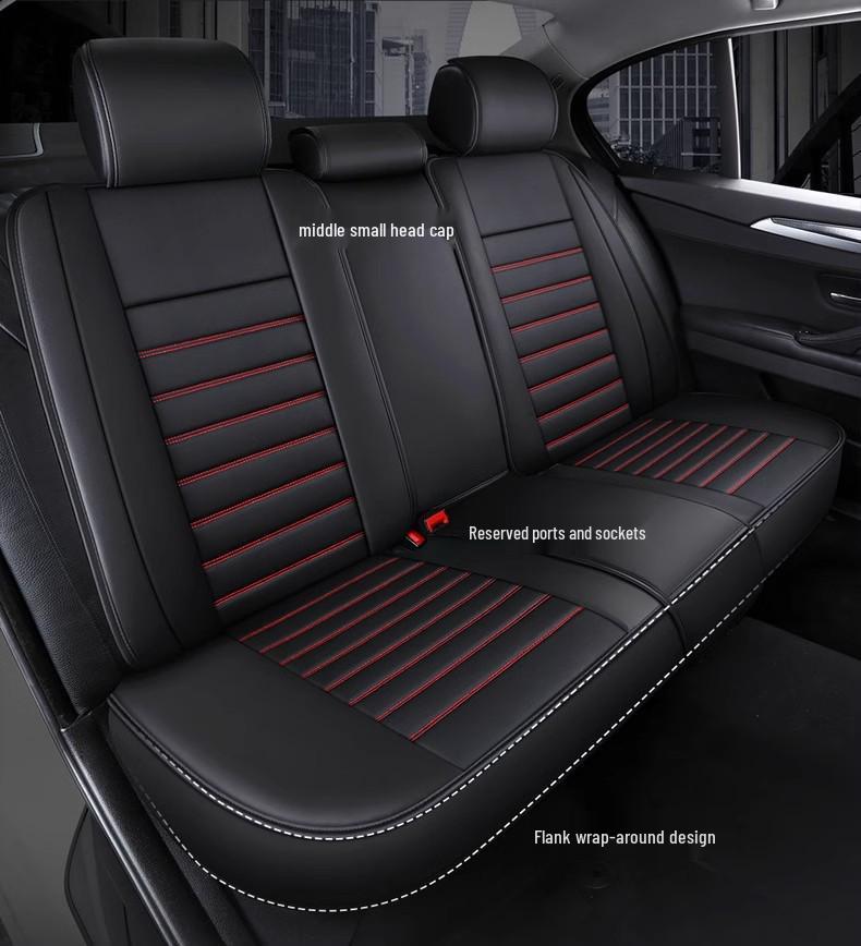 All-Season Leather Seat Covers for Honda Accord 7th to 10th Gen