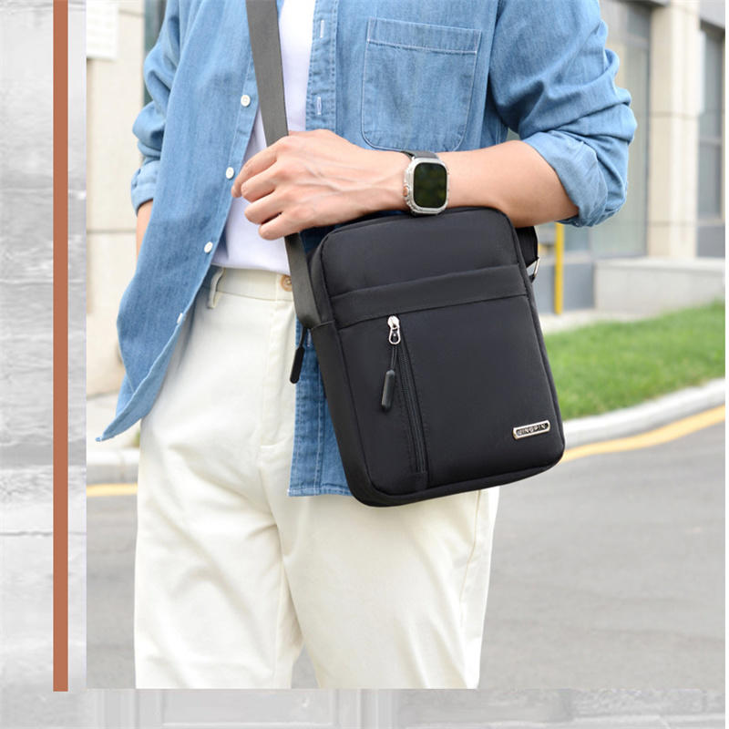 Men's Business Casual Messenger Bag Lightweight Travel Office Work Satchel Bags Large Crossbody Bag
