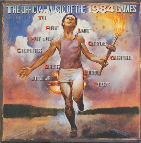 

LP Record VARIOUS Official Music Of The 1984 Games CBS26048 CBS 1984 Europe Rock Used