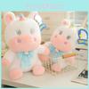 Adorable Unicorn Plush Toy With Cute Bow For Girls Birthday Gift And Cozy Cuddle Pillow
