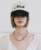 Nigaennikol Nicole Lettering Ball Cap_Twotone Black