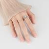 Sunflower Adjustable Stress Relief Ring With Rotating Design For Women Jewelry Lovers