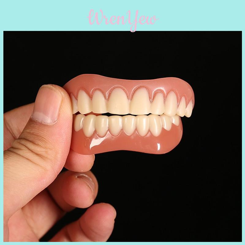 Silica Gel Veneers Instant Smile Cosmetic Tooth Dentures Set For A Perfect Photo Shoot