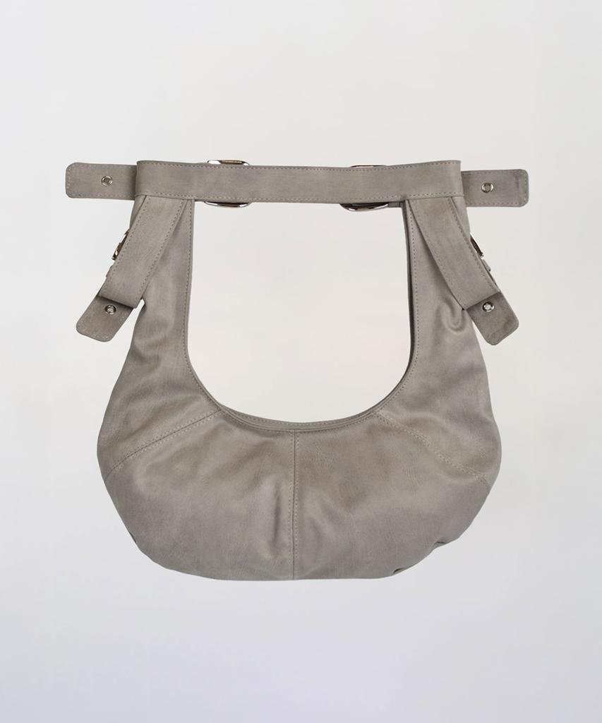 Yujeong Ring Buckle Bag (Light Gray)
