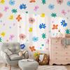Cartoon Flower Wall Stickers Self Adhesive Kids Room Kindergarten Wall Decor Decals