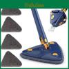 Mop Triangle 360° Telescopic Cleaning Rotatable Adjustable Microfiber Mop With 4 Mop Pads Floor Household Cleaning Ceiling