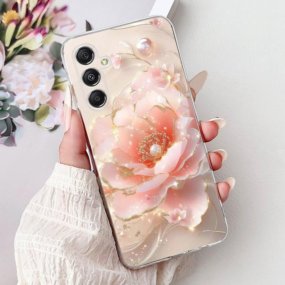 For Samsung Galaxy M34 M54 5G Case Luxury Painted Soft Slim Silicone TPU Back Cover on Samsung M14 SM-M145F M 14 GalaxyM14 Funda