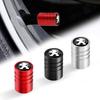 Car Sticker 2025 Hot 4Pcs Wheel Tire Valve Air Stem Cap Duust Covers For Peugeot 206 3008 208 308 307 2008 207 107 5008 607 301