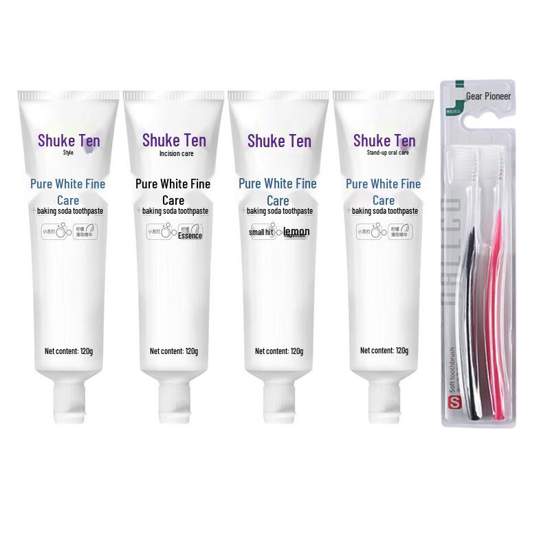 Shuke Baking Soda Toothpaste Set