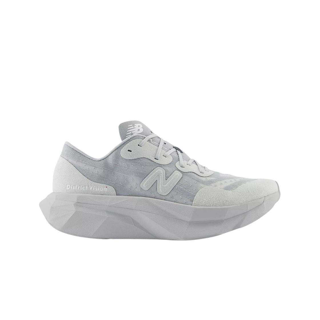 

New Balance X District Vision Fuelcell Supercomp Elite V4 Aluminum Grey White 250