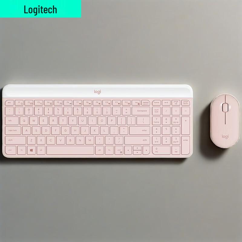 

Logitech MK470 Slim Wireless Keyboard and Mouse Combo