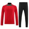 Unisex Long Sleeve Sport Training Set Football Running Gym - Solid Color Activewear Outfit Men Women Teens