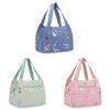 Canvas Tote Bag For Women Waterproof Lunch Bag Mobile Phone Organizer Daily Use