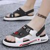 Fashion CYYTL Sandals For Men Slippers Leather Casual Outdoor Beach Slides 2024 Summer Male Shoes 2 Wear Flip-Flops Walking Fisherman