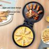 Multi-Functional Electric Griddle with Timer, Non-Stick Pancake Pan, Large Capacity, Double-Sided Heating
