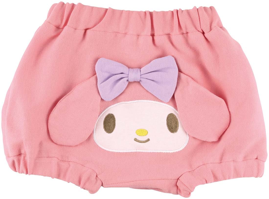 

Skater Baby Bloomer Pumpkin My Melody Die-Cut Pants, 100% Cotton, 80-90cm, Pants, Design, CBBL1-A