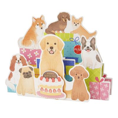 Sanrio Melody Card Birthday Card Dog Music Box Card Can Be Shipped Overseas SANRIO 627402 JPME56-3