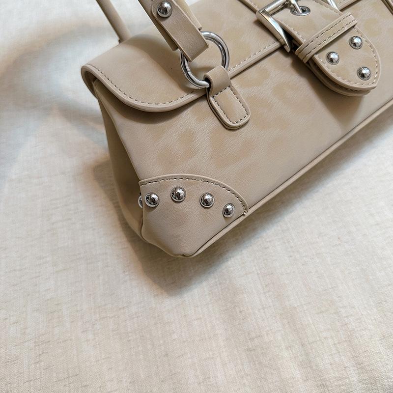 Chic Rivet Underarm Bag for Women - Summer 2026 High-End, Versatile Single Shoulder Design