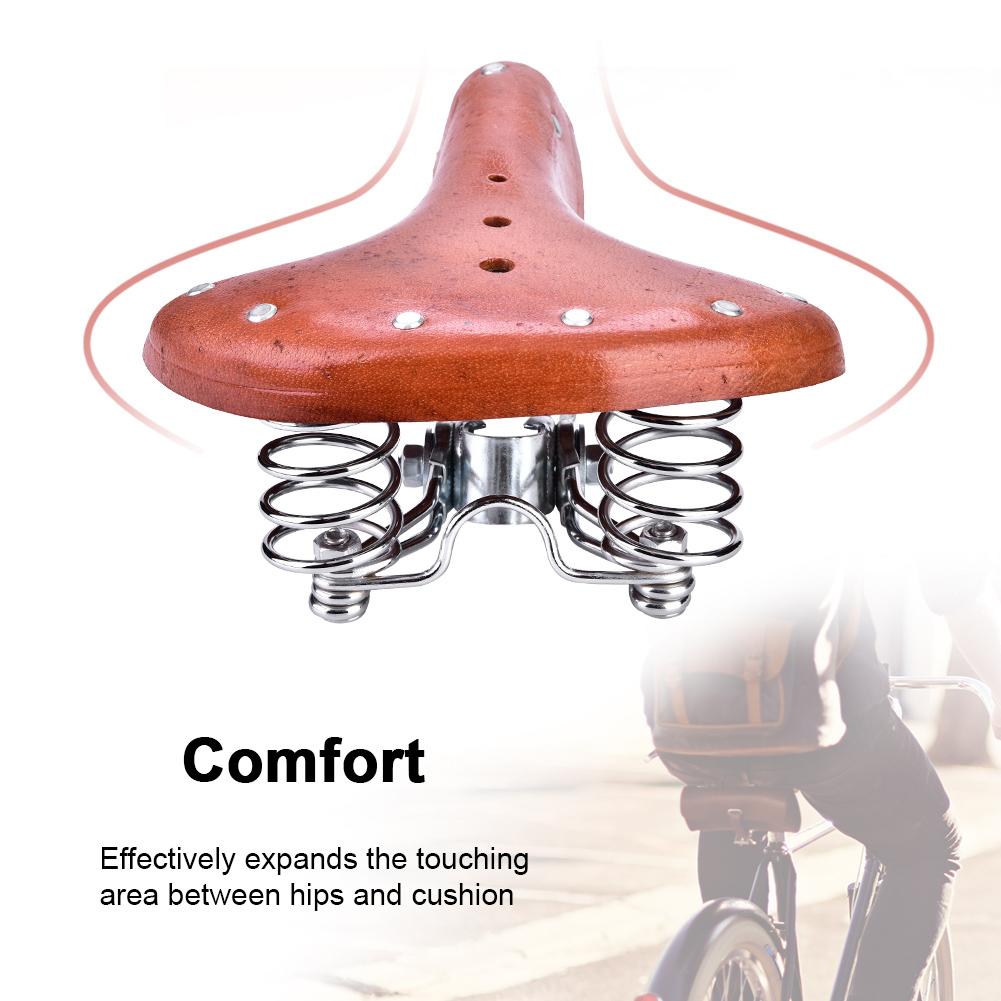 Mountain Bike Road Bicycle PU Leather Seat Cycling Comfortable Sitting Cushion